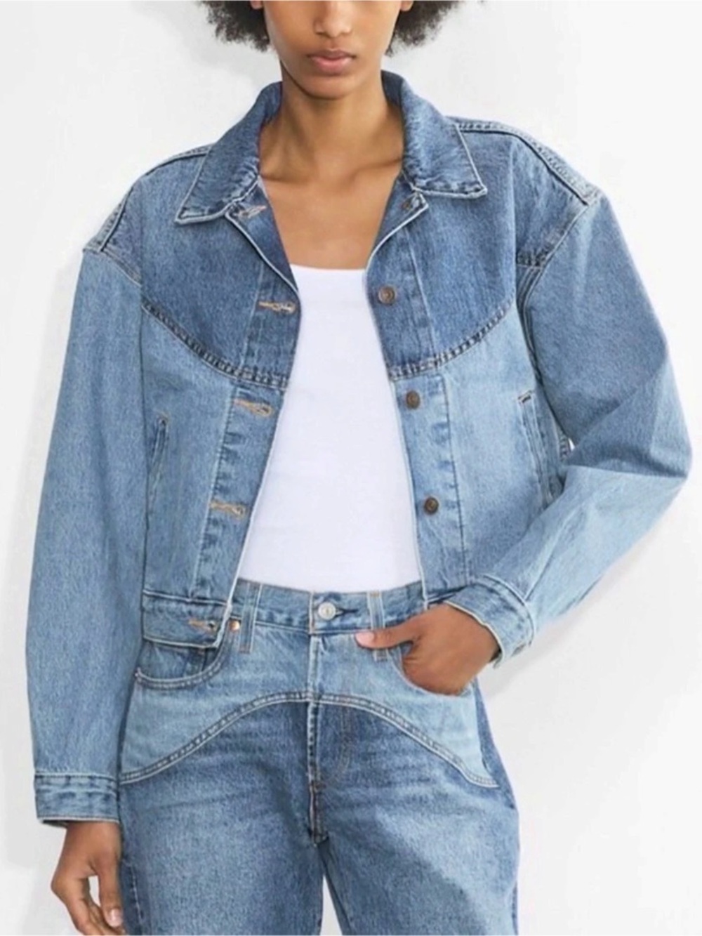 Levi’s Western InspitedDenim Jacket Women's Blue